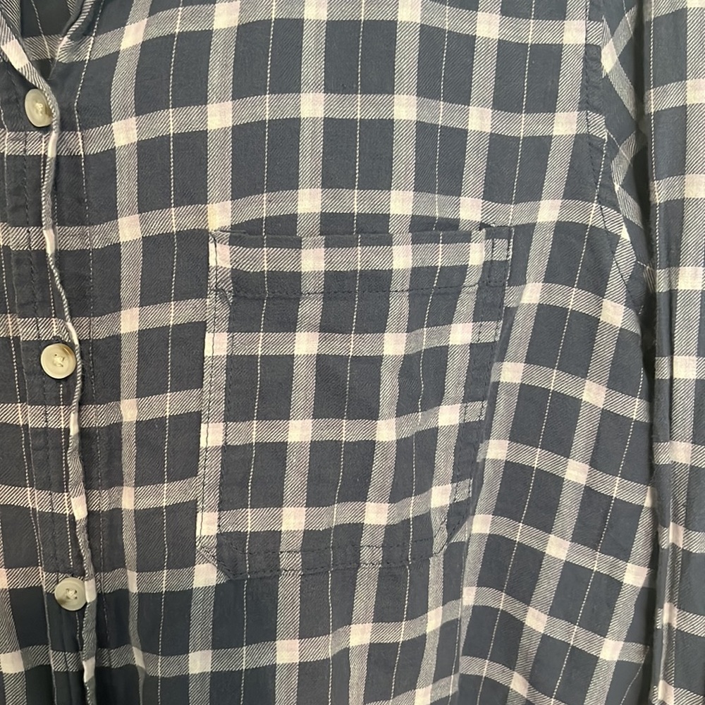 Plaid button up - Picture 2 of 3